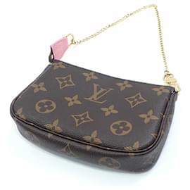 Louis Vuitton-Mini Pochette Acessórios Monograma Louis Vuitton-Monograma