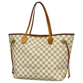 Louis Vuitton-Louis Vuitton Neverfull MM-White