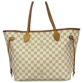Louis Vuitton-Louis Vuitton Neverfull MM-White