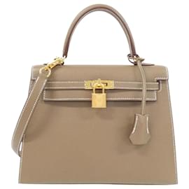 Hermès-Hermès Kelly 25-Brown