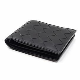Bottega Veneta-Bottega Veneta Bi-fold Wallet-Black