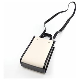 Jimmy Choo-Jimmy Choo Beige and Black Shoulder Bag-Black,Beige