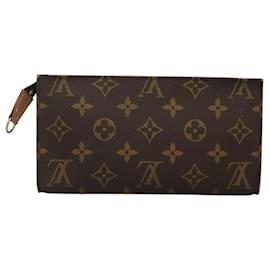 Louis Vuitton-LOUIS VUITTON Monogram Bucket PM Accessory Pouch LV Auth 94517-Monogram