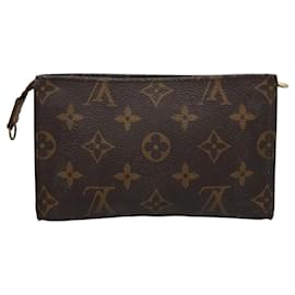 Louis Vuitton-LOUIS VUITTON Monogram Bucket PM Accessory Pouch LV Auth BD296-Monogram