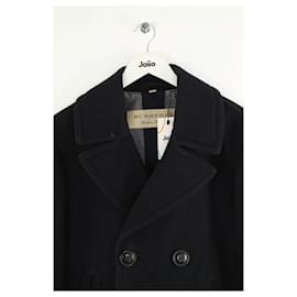 Burberry-Wool coat-Black