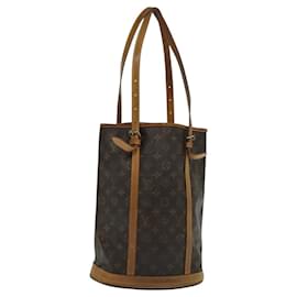 Louis Vuitton-LOUIS VUITTON Monogram Bucket GM Shoulder Bag M42236 LV Auth 114530-Monogram