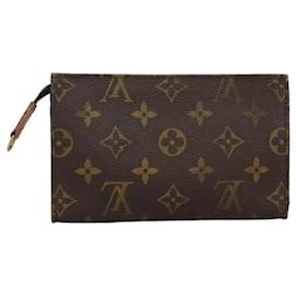 Louis Vuitton-LOUIS VUITTON Monogram Bucket PM Accessory Pouch LV Auth fm4347-Monogram