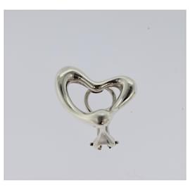 Autre Marque-TIFFANY&Co. Open Heart Earring Ag925 Silver Auth 114149-Silvery