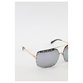 Louis Vuitton-Gray sunglasses-Grey