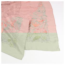 Hermès-Hermès Carré 90 "JUNGLE LOVE" 100% Silk Scarf in Pink-Pink
