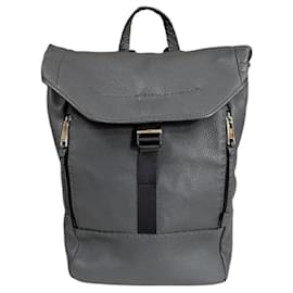 Fendi-Fendi Selleria Leather Backpack-Brown,Black
