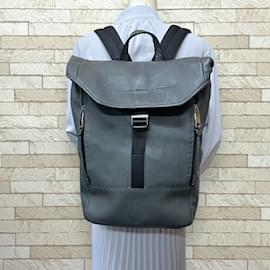 Fendi-Fendi Selleria Leather Backpack-Brown,Black