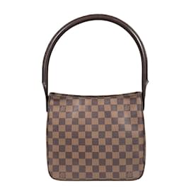 Louis Vuitton-Louis Vuitton Looping MM SPO Damier Shoulder Bag-Brown