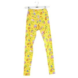 Balenciaga Leggings de algodão amarelos Amarelo