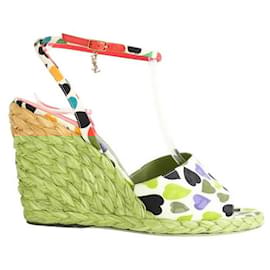 Saint Laurent-Multicolored sandals-Multiple colors