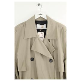 Autre Marque-Cotton trench coat-Brown