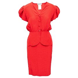 Autre Marque Conjunto de bolinhas vintage Mimmina Vermelho