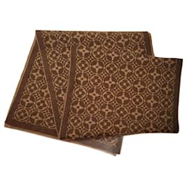 Louis Vuitton-Scarves-Brown