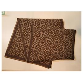 Louis Vuitton-Scarves-Brown