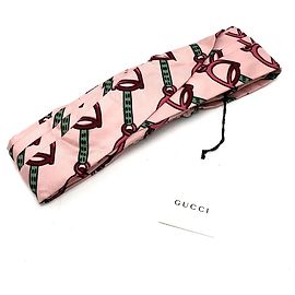 Faixa de cabelo rosa Gucci Rosa