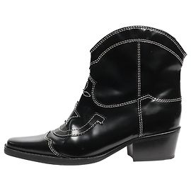 Ganni Botas de vaquero negras - talla EU 36 (UK 3) Negro