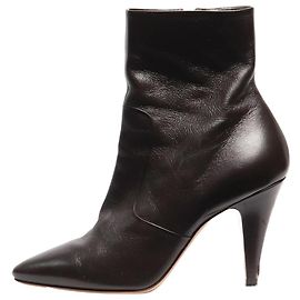 Céline Bottines marron - taille UK 4.5 Marron