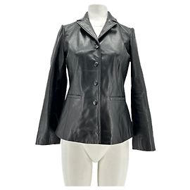 ROUJE Jacken T.FR 38 Leder Schwarz