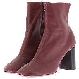 Céline Botines CELINE T.EU 37.5 Cuero Burdeos