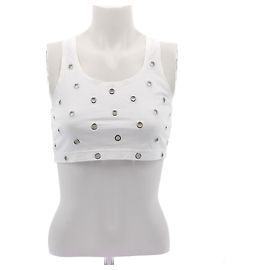 Alaïa ALAIA Tops T.FR 38 Algodón Blanco