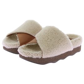 Chloé CHLOE Sandals T.EU 37 Shearling White