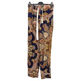LAURENCE BRAS Pantalon T.0-5 0 Viscose Bleu Marine