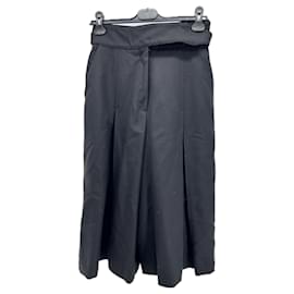 Autre Marque-NON SIGNE / UNSIGNED Shorts T.FR 38 Wool-Black