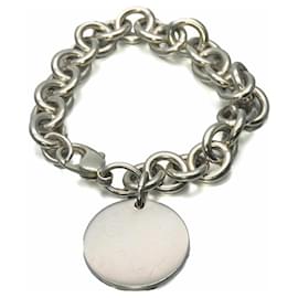 Tiffany & Co-Pulseira charm Tiffany em prata 925-Prata
