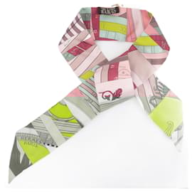 Hermès-Hermes Twilly ASTROLOGIE NOUVELLE Scarf-Rose