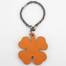 Hermès-Hermes Lucky 4 Clover Bag Charm-Green