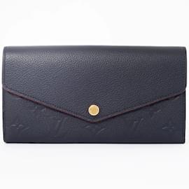 Louis Vuitton-Louis Vuitton Portefeuille Sarah Long Wallet-Red