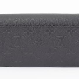 Louis Vuitton-Louis Vuitton Portefeuille Sarah Long Wallet-Black