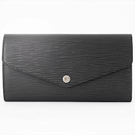 Louis Vuitton-Louis Vuitton Epi Leather Long Wallet-Black