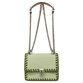 Fendi-Fendi Canai Mini Shoulder Bag-Pink