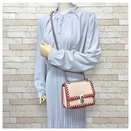 Fendi-Fendi Canai Mini Shoulder Bag-Pink