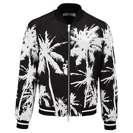 Golden Goose "Palm tree" bomber jacket Black