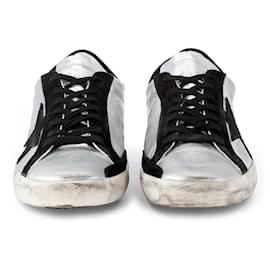 Golden Goose-Golden Goose "Superstar" sneakers-Silvery,Metallic