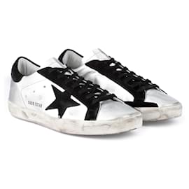 Golden Goose-Golden Goose "Superstar" sneakers-Silvery,Metallic