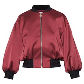 Carven-Jacke Rot Bordeaux