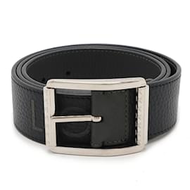 Louis Vuitton-Cinto Reversível Santur Reverso da Louis Vuitton-Marrom,Preto