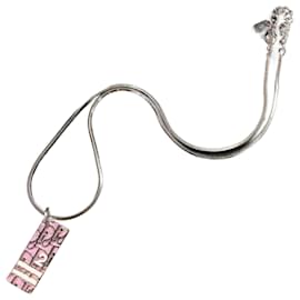 Dior-Christian Dior Trotter Logo-Pink,Silver hardware