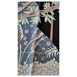 Hermès-Hermès Carré 90 titled 'Act III, Scene I, the Clearing' New-Multiple colors