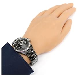 Chanel-Chanel J12 Automatic Men's Wristwatch-Black