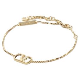 Pulsera charm Valentino Garavani Plata Dorado