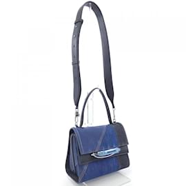Alexander Mcqueen-Alexander McQueen Handbag-Black,Blue